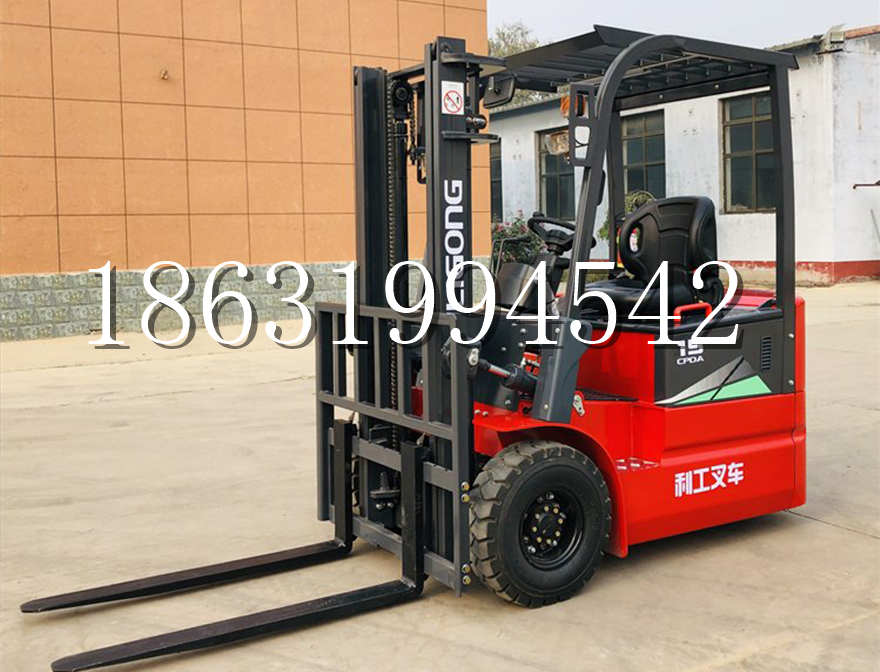 东兴市电动叉车三轮叉车电动叉车小型铲车2吨小型搬运车微型小型步行叉车全电动