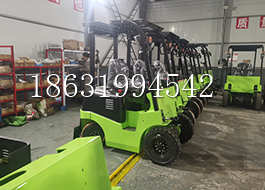 东兴市电动叉车三轮叉车电动叉车小型铲车2吨小型搬运车微型小型步行叉车全电动