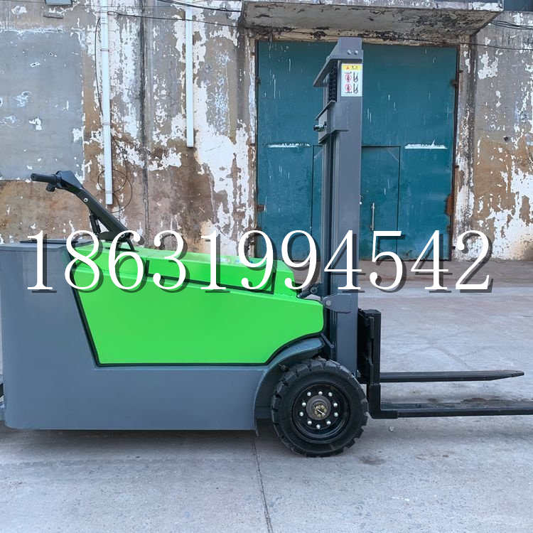 东兴市小型电动叉车1吨2吨步行站驾式电瓶堆高充电装卸车液压升降车铲车