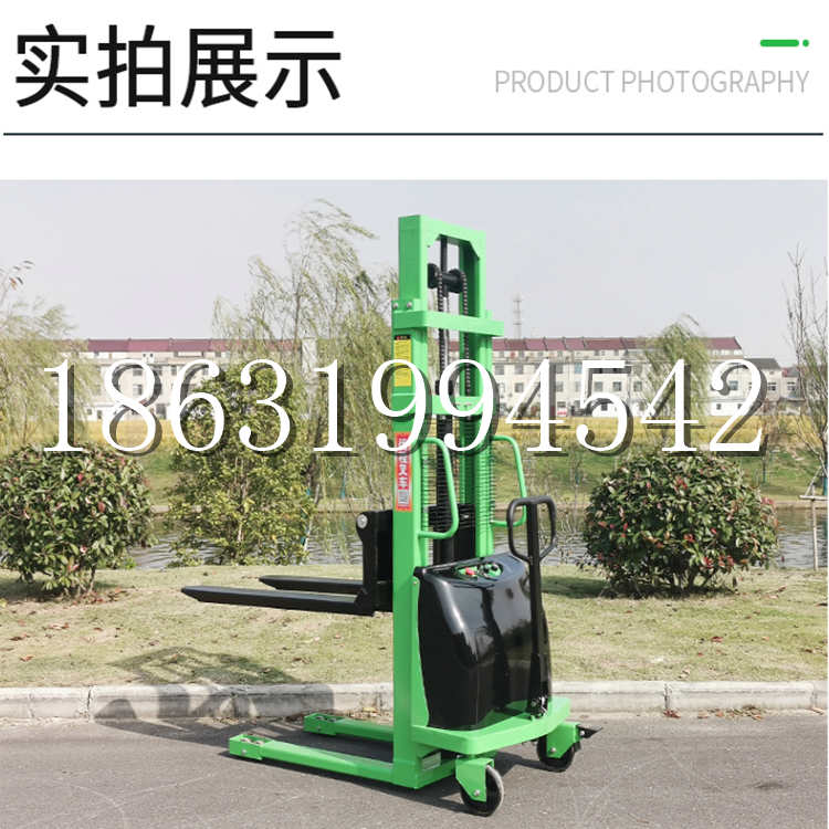 东兴市电动叉车堆高车液压铲车电瓶1吨2吨站驾步行式小型全自动叉车